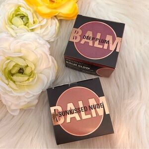 Revolution Balm Glow Face Colour Bundle Deep Plum & Sun-kissed Nude NEW!